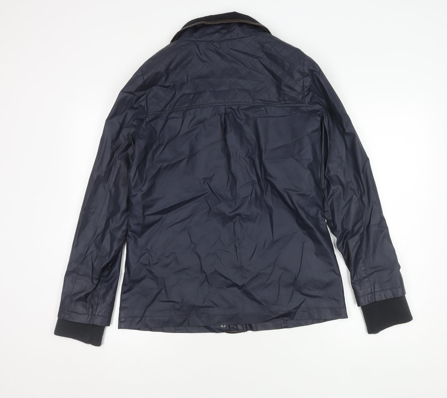 Next Women's Blue Quilted Jacket, Size 8