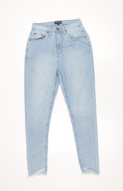 PRETTYLITTLETHING Women's Blue Denim Jeans UK 8
