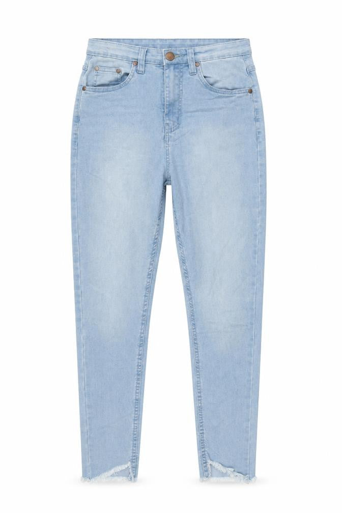 PrettyLittleThing Women's Blue Denim Jeans UK 8
