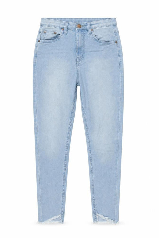 PrettyLittleThing Women's Blue Denim Jeans UK 8