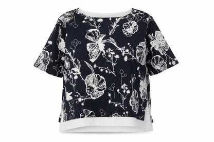 Saloos Women's Multicoloured Floral Top, Size 20