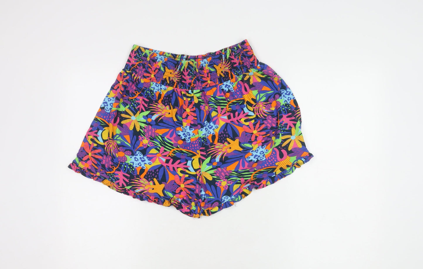 Next Girls Multicoloured Floral Shorts, 15 Years, Casual Summer