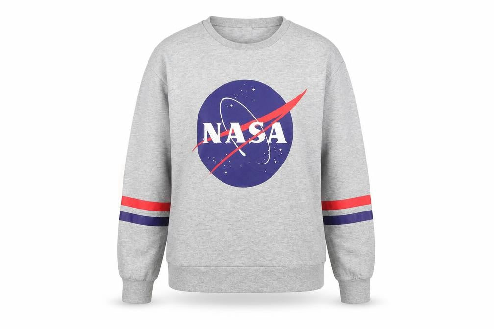 H&M Grey NASA Crew Neck T-Shirt Size 12
