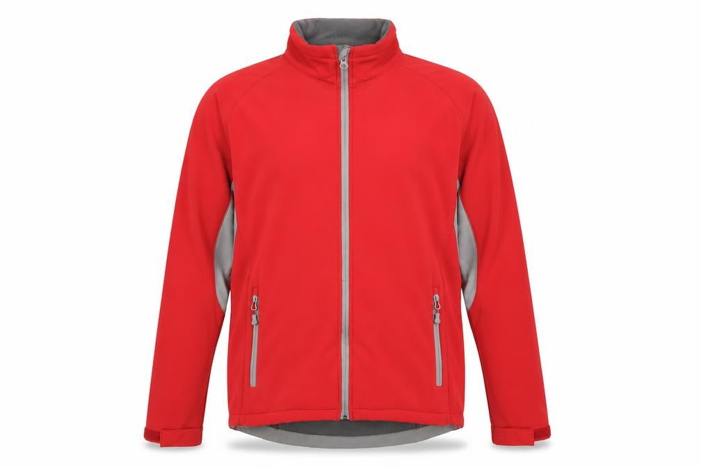 Crane Trail Men's Red Soft Shell Jacket M