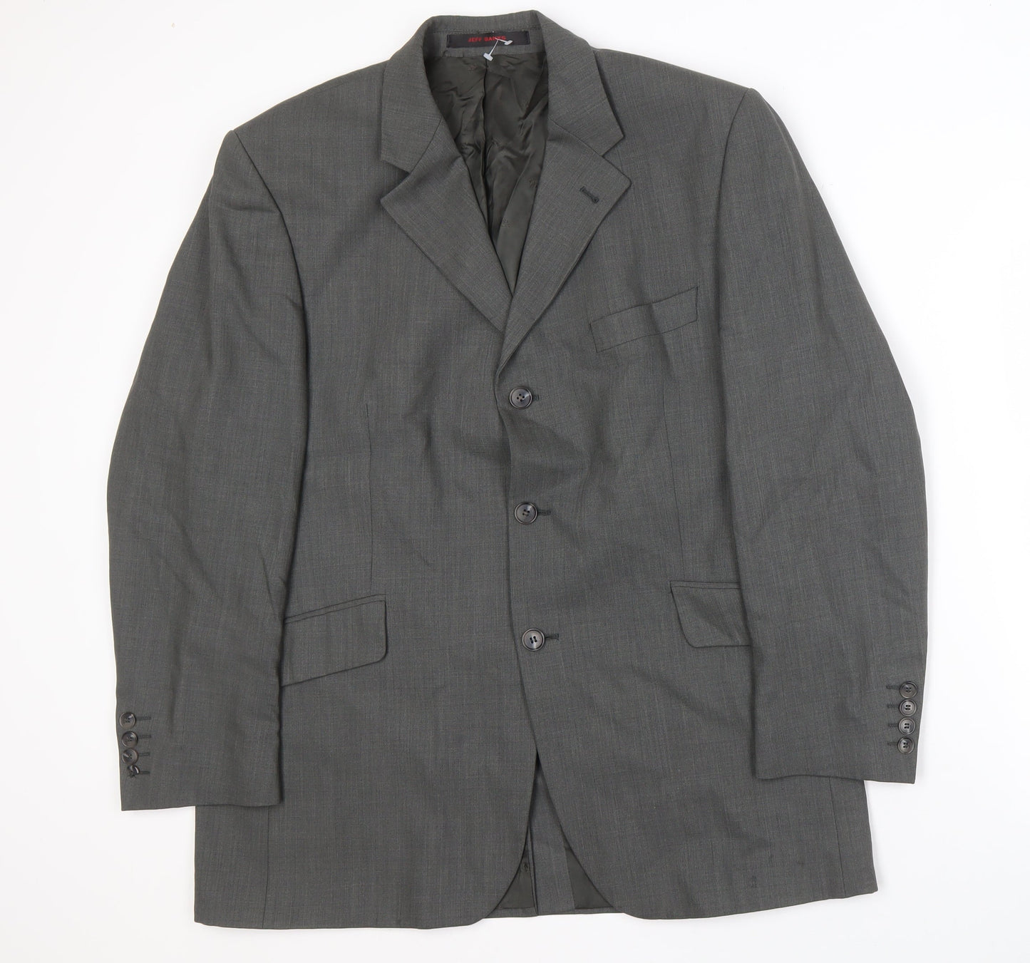 Jeff Banks Men's Grey Blazer, 42R Business Travel