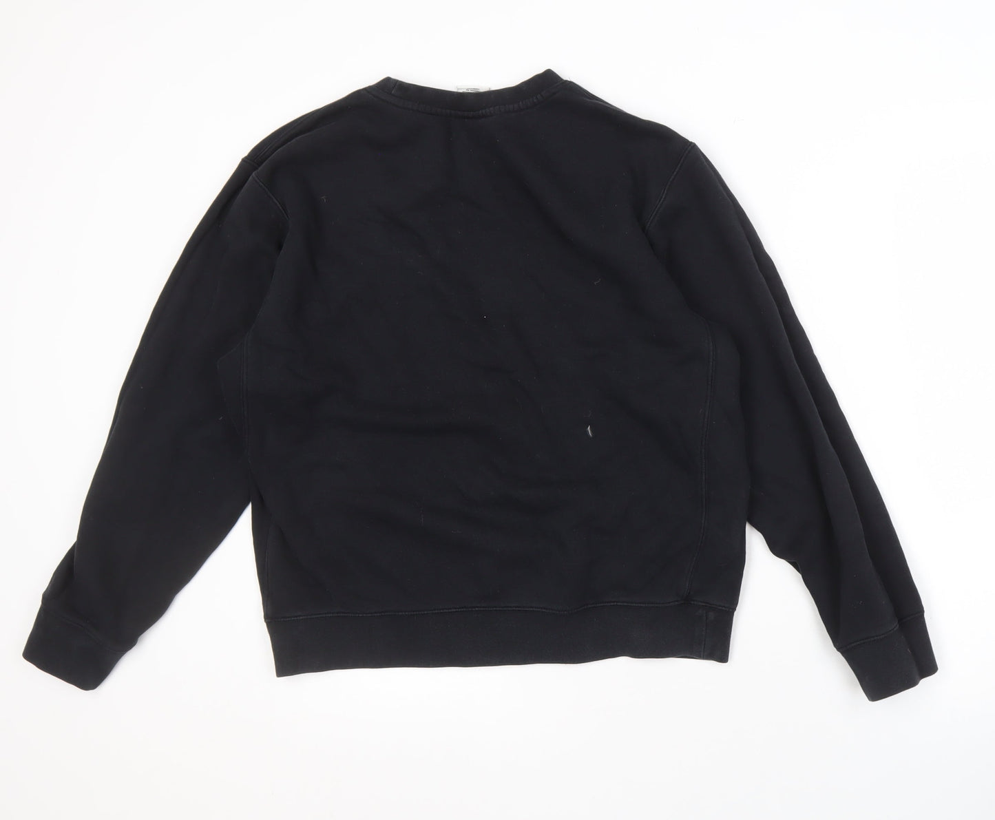 Nike Men's Black Logo Sweatshirt, Size S