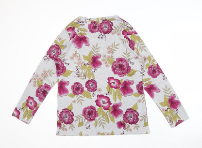 Isle Essentials Women's Floral Pullover Jumper