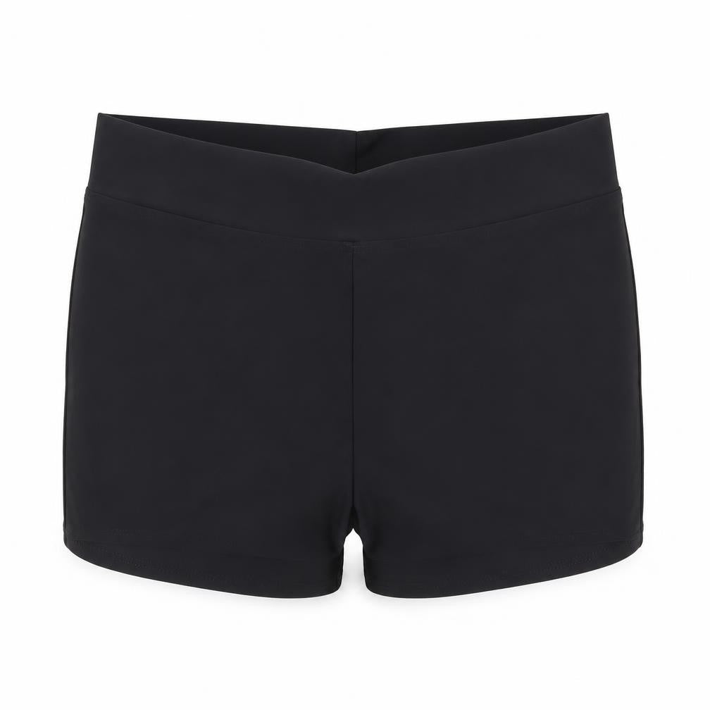 Cotton Traders Women's Black Activewear Shorts, Size 18