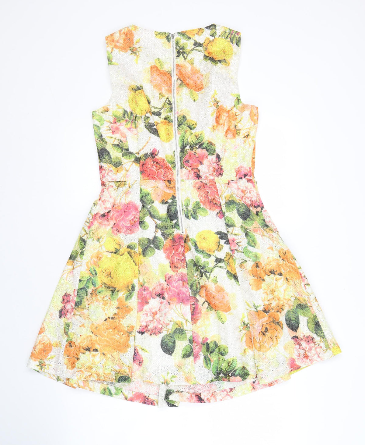 Louche Women's Multicoloured Floral Dress Size 12