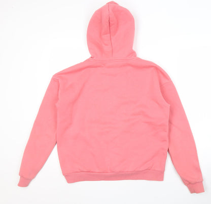 Back view of Fila Women's Pink Hoodie XS