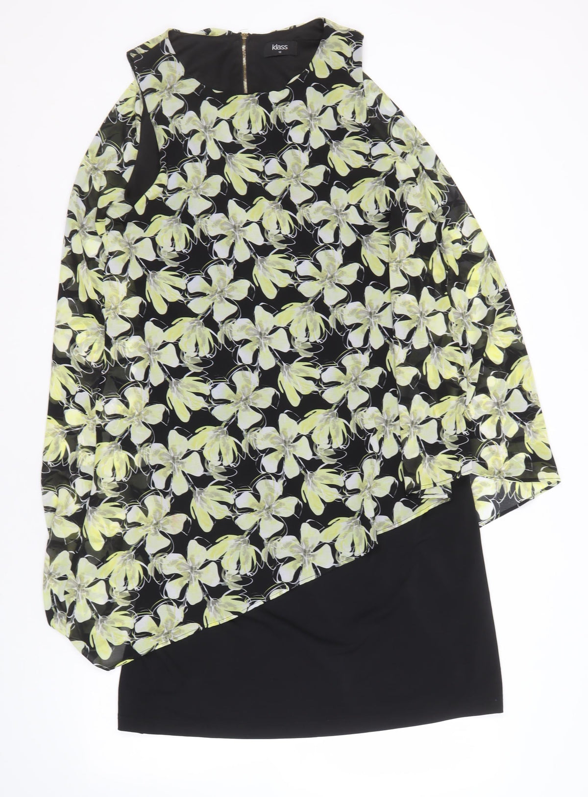 Klass Women's Floral Sleeveless Dress, Size 12