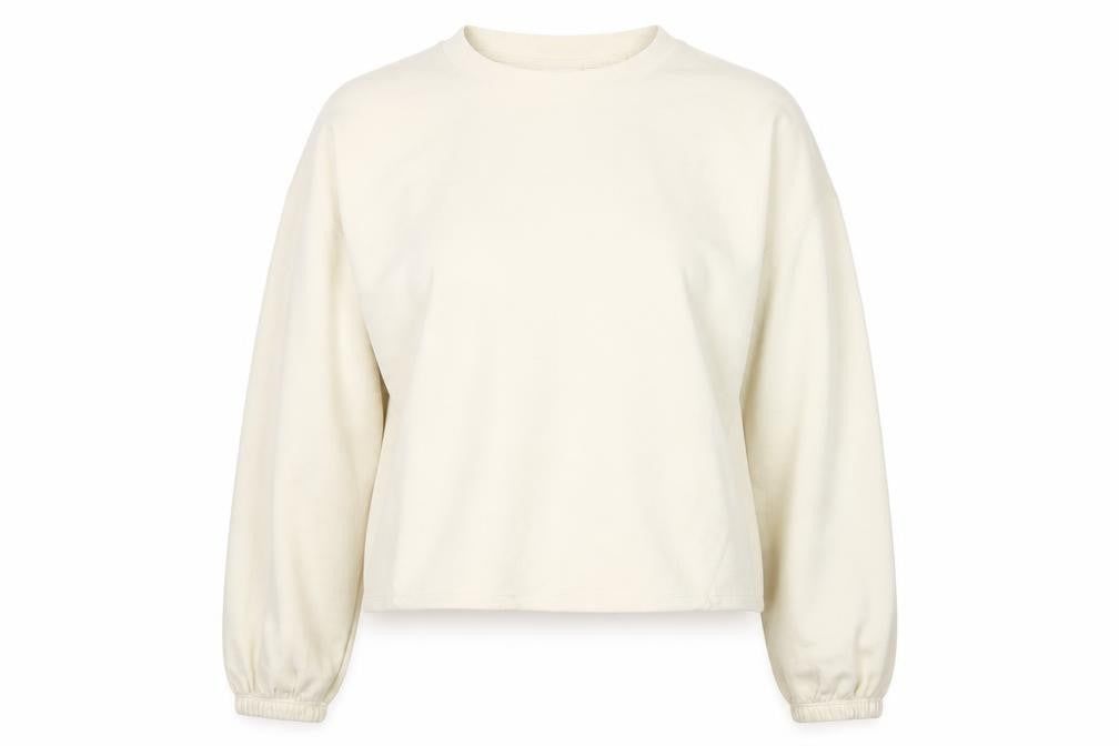 Vila Women’s Ivory XS Pullover Sweatshirt
