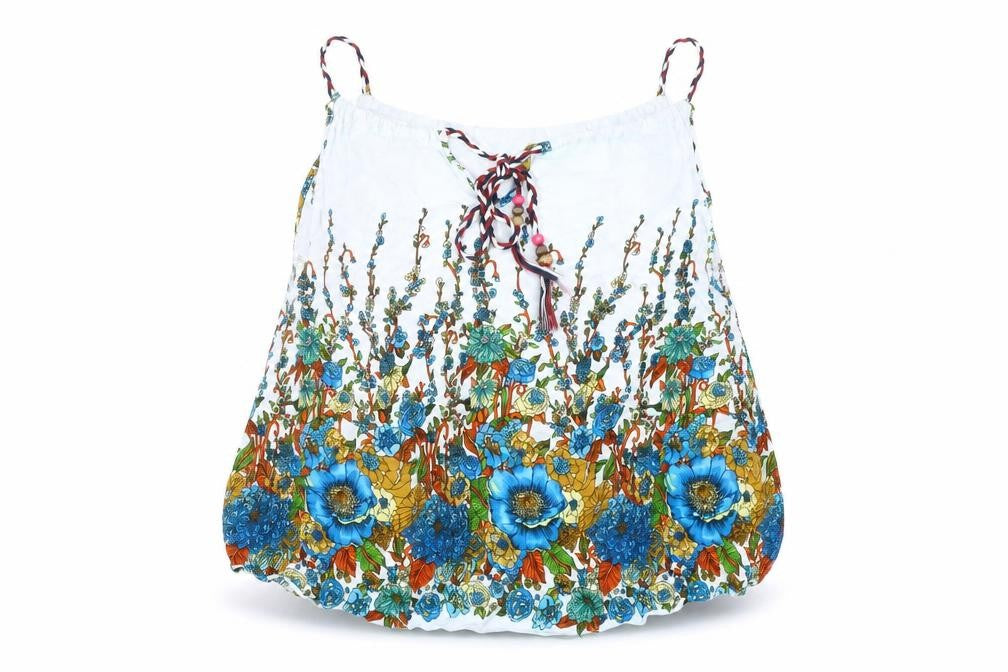 Soul Rebel Women's Multicoloured Floral Tank XL