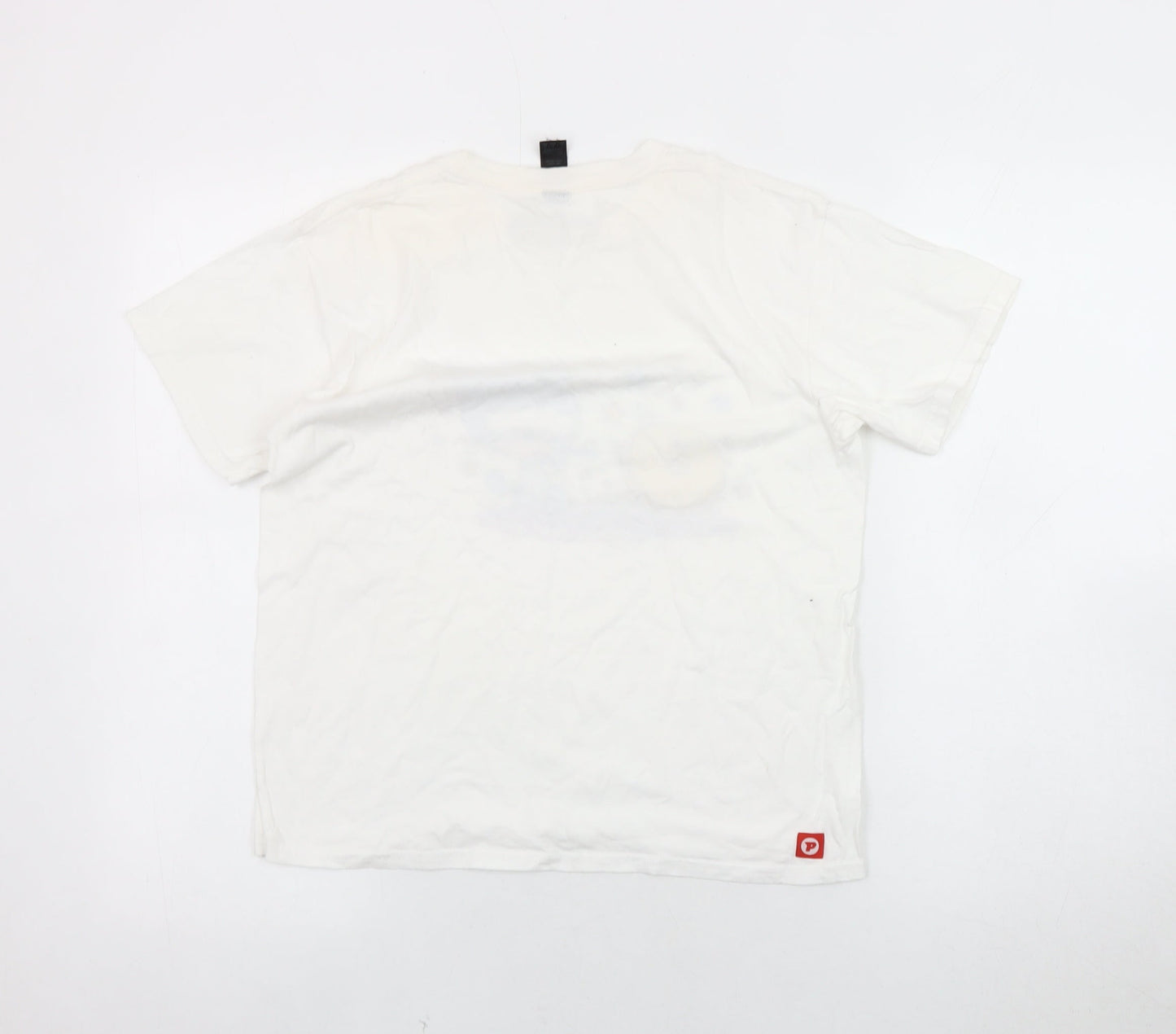 The Phoenix White Anime T-Shirt Unisex Size L