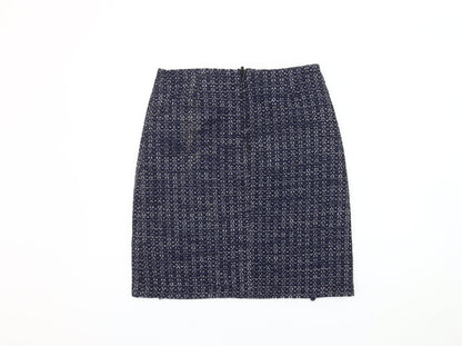 Warehouse Women's Blue Pencil Skirt UK 10