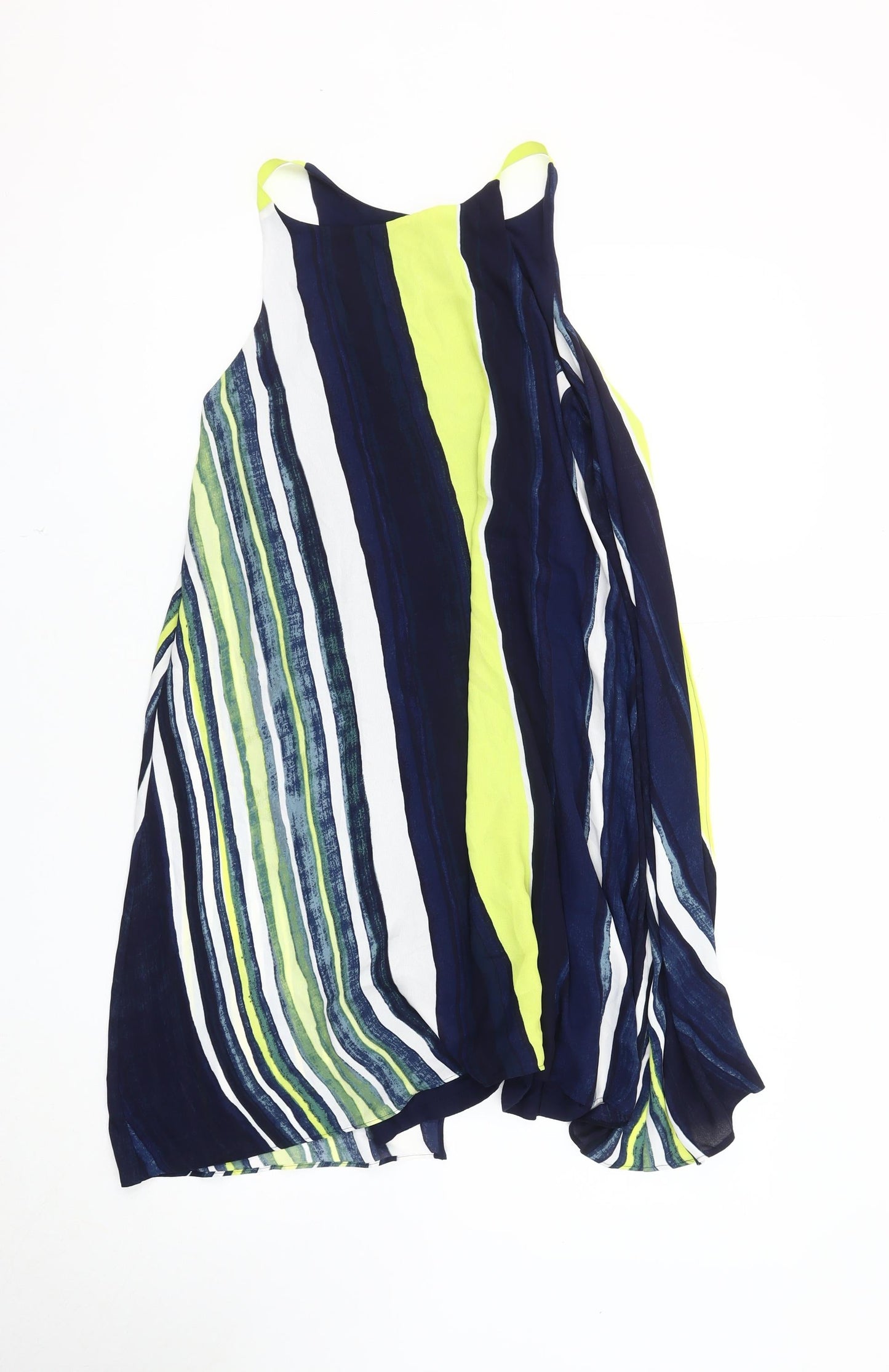 Next Women's Multicoloured Striped Dress Size 8