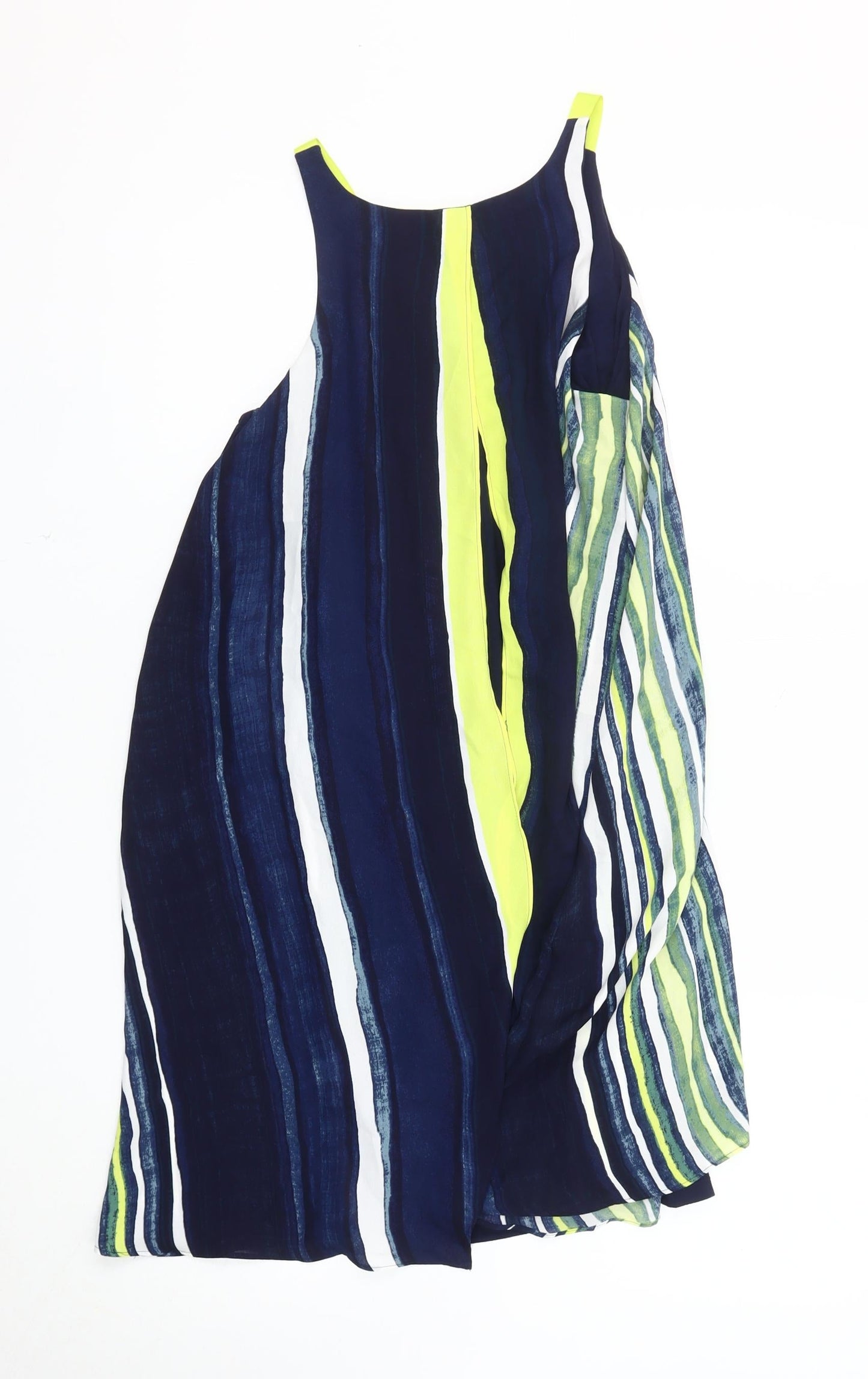 Next Women's Multicoloured Striped Dress Size 8