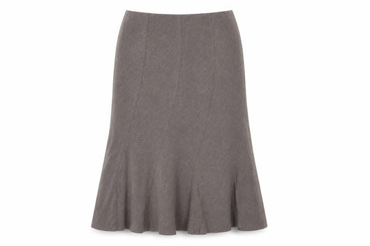 Classics Women's Brown Midi Flare Skirt Size 14