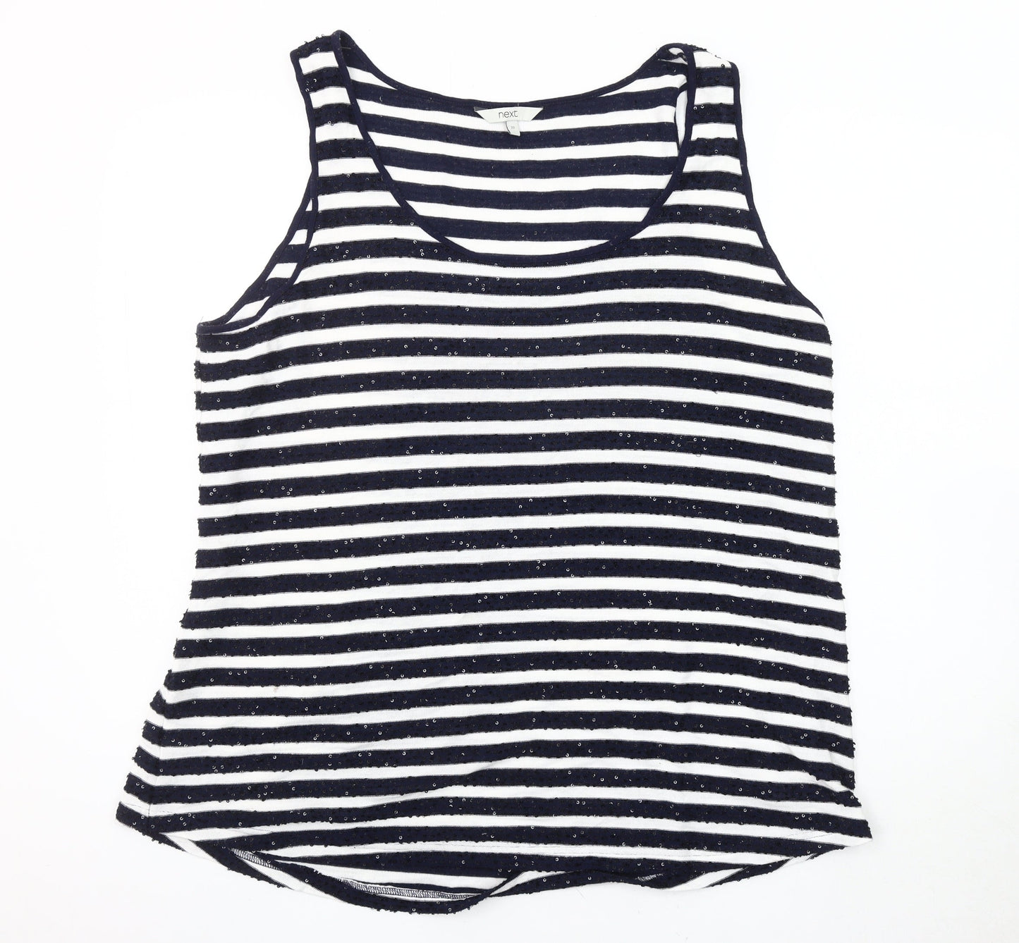 Next Women’s Multicoloured Sequin Striped Tank Top