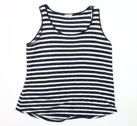 Next Women’s Multicoloured Sequin Striped Tank Top