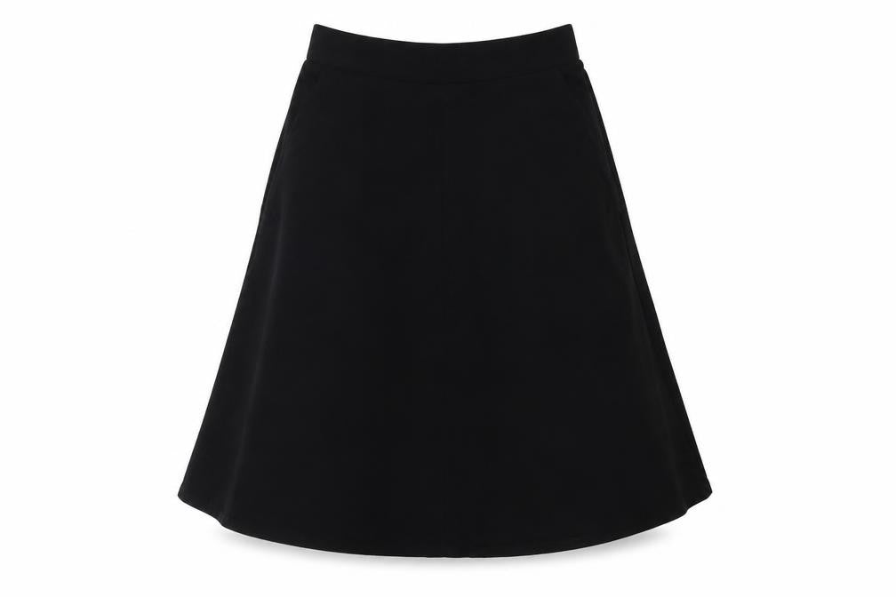 Next Black A-Line Women's Skirt Size 8