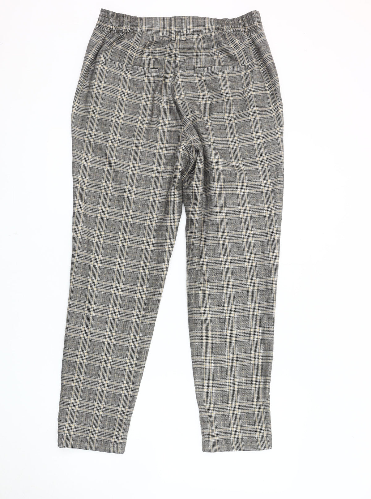 Next Women's Multicoloured Check Trousers Size 12
