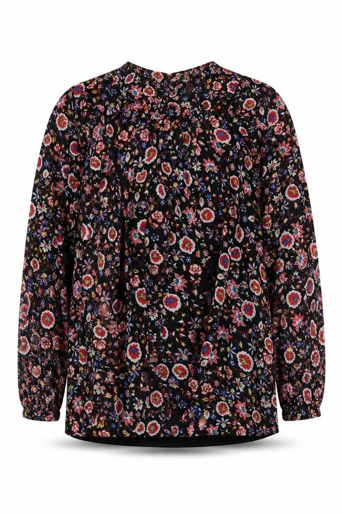 Marks & Spencer Women's Black Floral Dress, Size 12