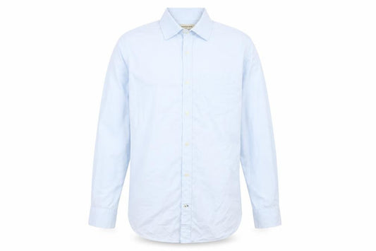 Banana Republic Men's Blue Button-Up Shirt XL