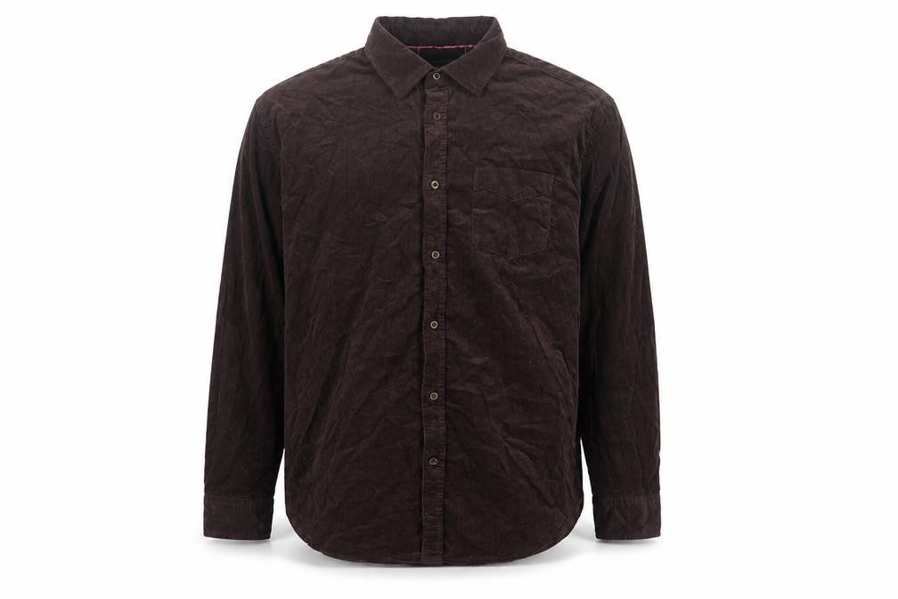 Maine New England Men’s Brown 2XL Button-Up Shirt