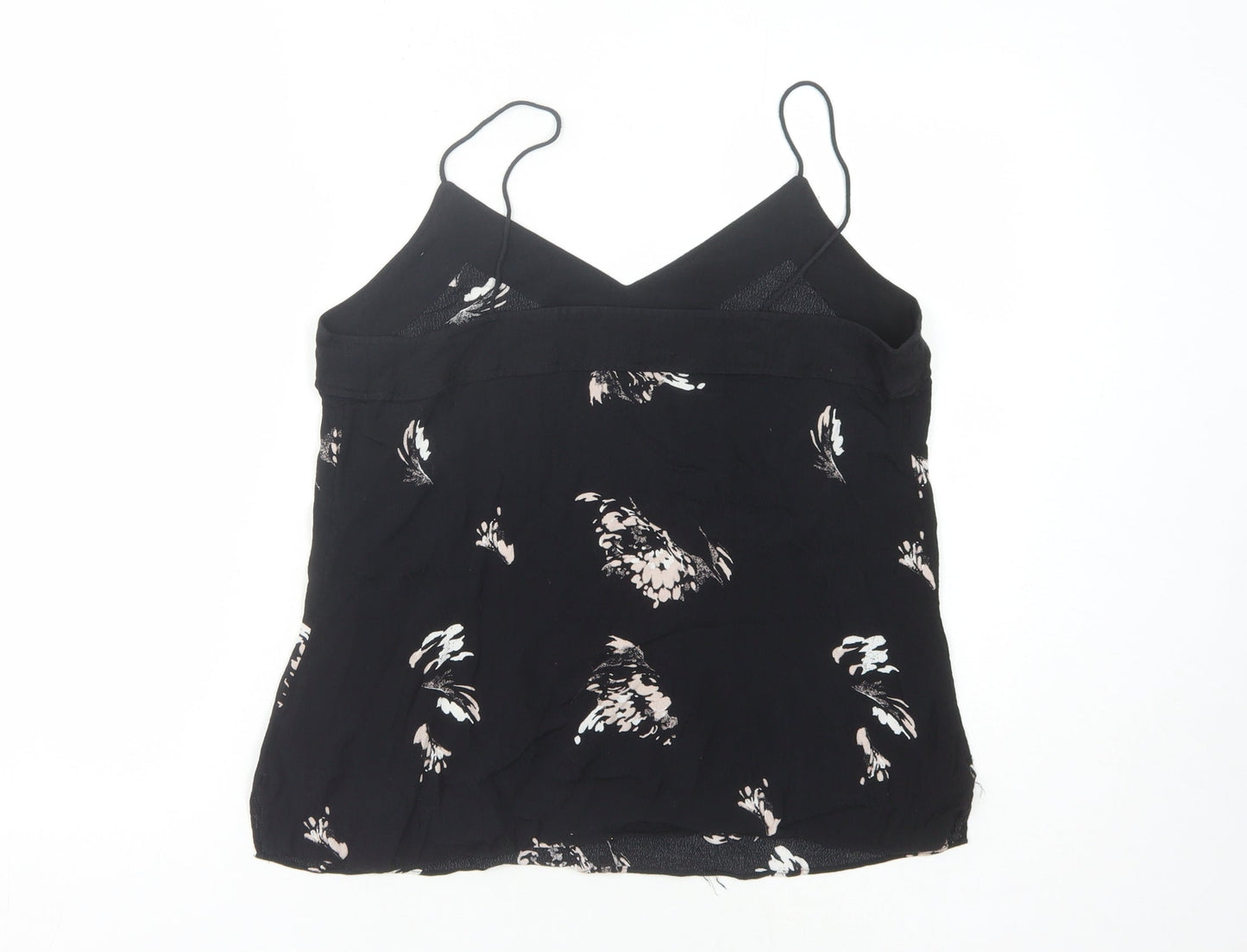 Jigsaw Women's Black Floral Camisole Top Size 14