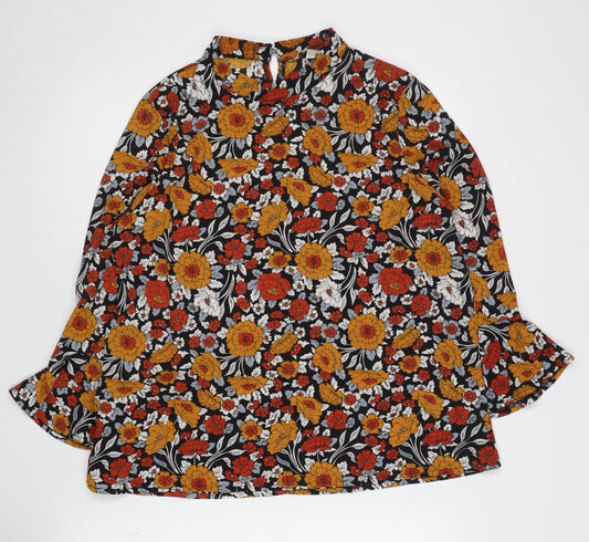 Yumi Women's Multicoloured Floral Blouse L Regular