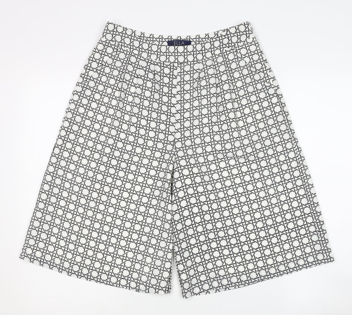 Ella by Viyella Women’s Multicoloured Geometric Culotte Size 8