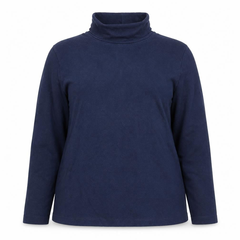 BHS Women's Blue High Neck Pullover Jumper Size 18