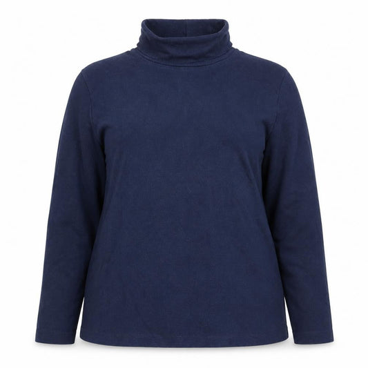 BHS Women's Blue High Neck Pullover Jumper Size 18