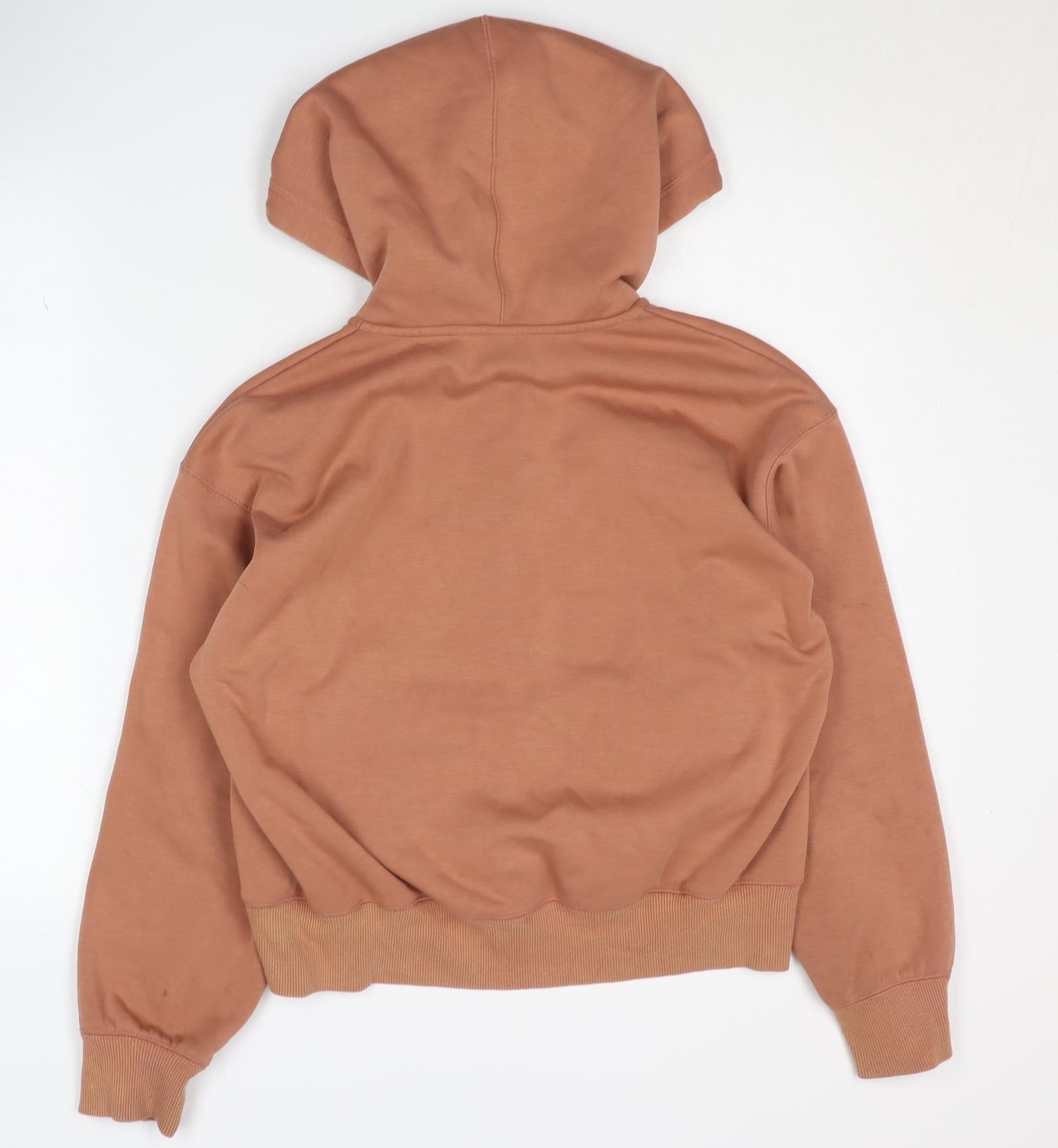 Uniqlo Women's Brown Full Zip Hoodie S