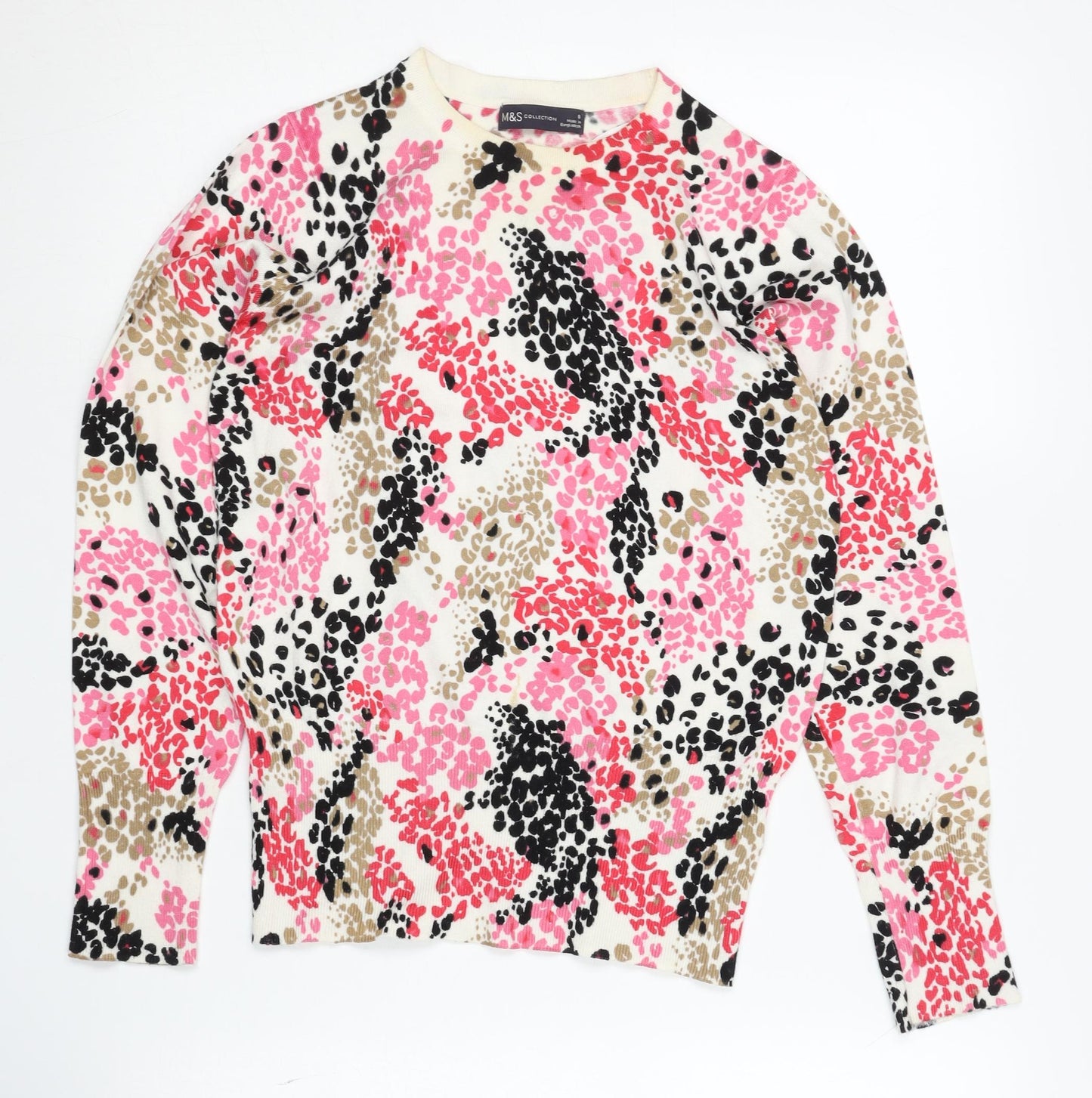 Marks and Spencer Women's Multicoloured Animal Print Jumper