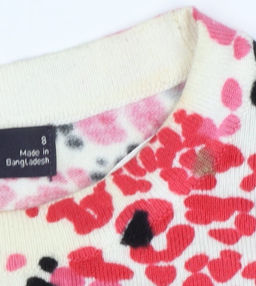 Marks and Spencer Women's Multicoloured Animal Print Jumper