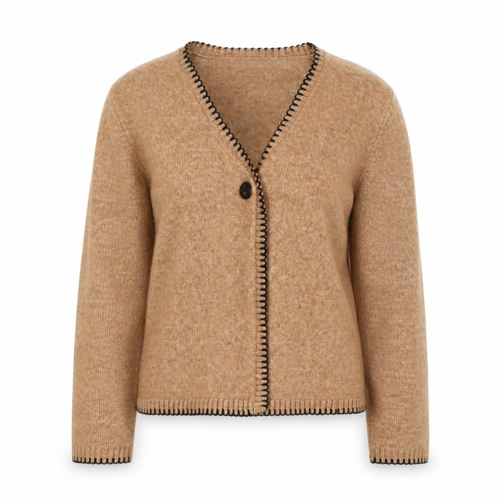 Marks & Spencer Women’s Beige Cardigan XS V-Neck