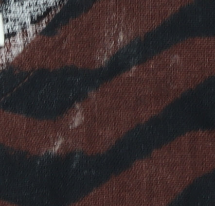 Marks & Spencer Women's Brown Chevron Shift Dress