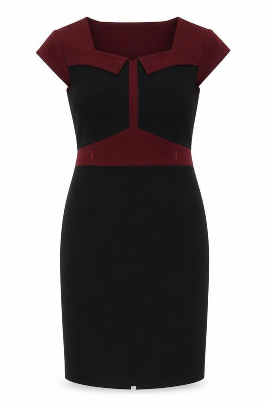 Collection London Women's Multicolour Sheath Dress, Size 14