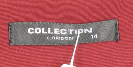 Collection London Women's Multicolour Sheath Dress, Size 14