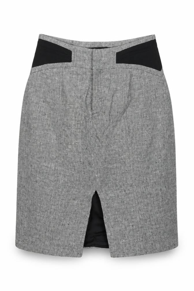 Zara Woman Grey Pencil Skirt, Size S, Elegant Women’s