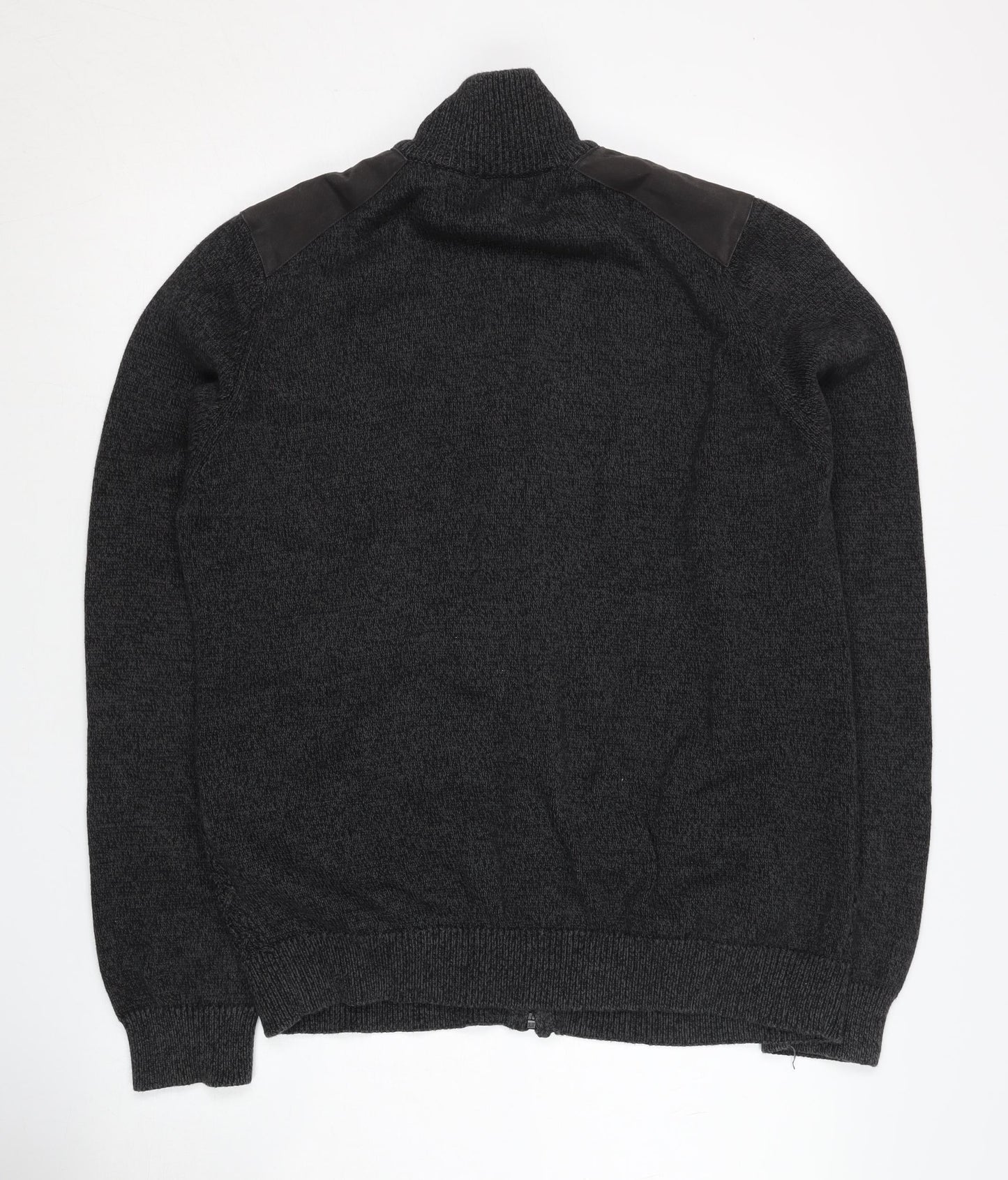 Marks and Spencer Men's Black Cotton Jacket Large