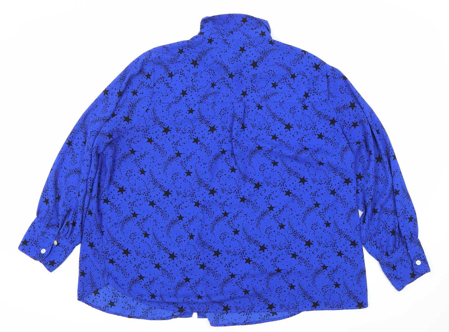 Marks and Spencer Women's Blue Button-Up