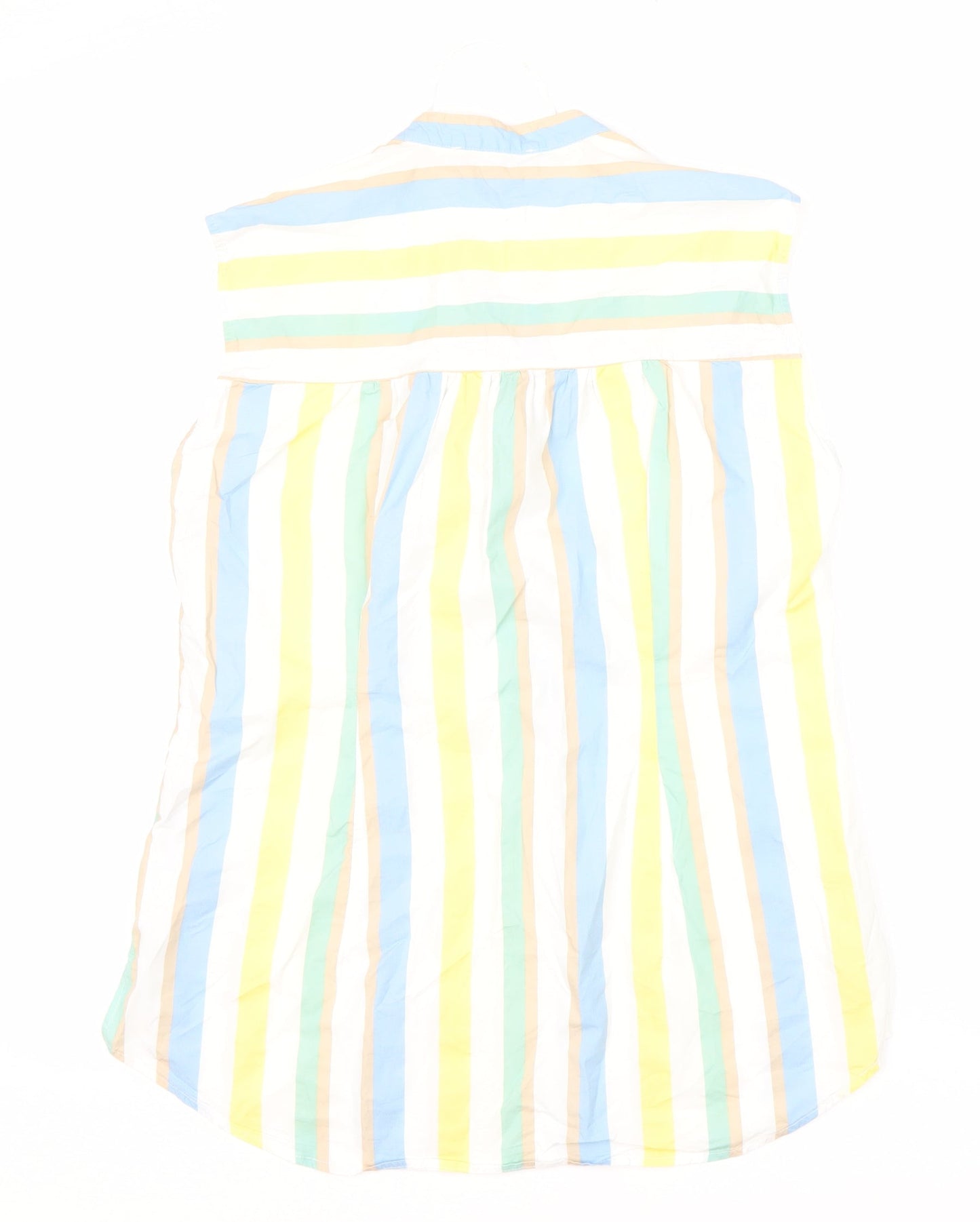 Esprit Women's Multicoloured Striped Tunic Blouse, UK 10