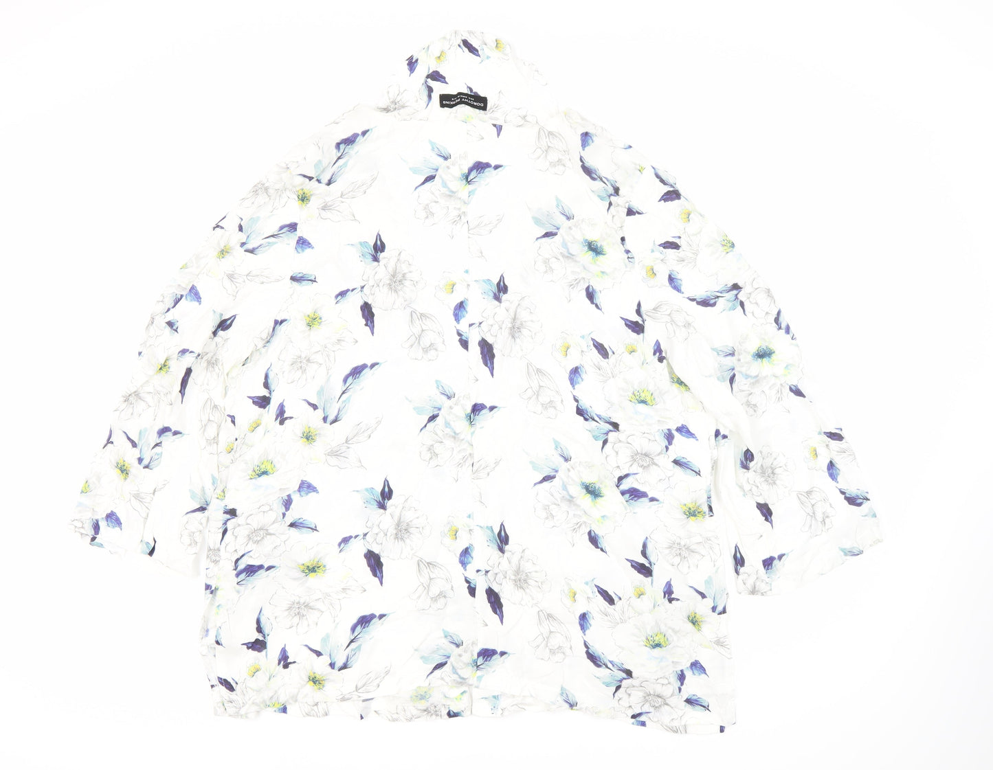 Dorothy Perkins Women's Multicoloured Floral Blouse Size 18