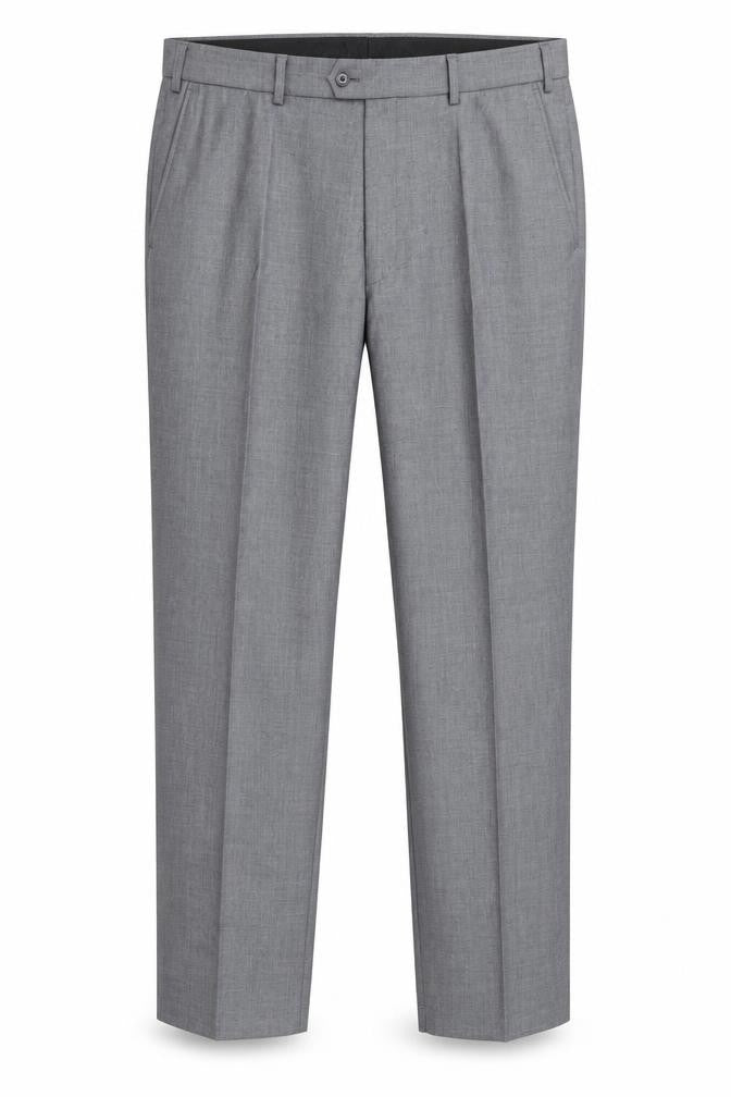 Charlton Gray Men's Grey Dress Pants, Size 40S