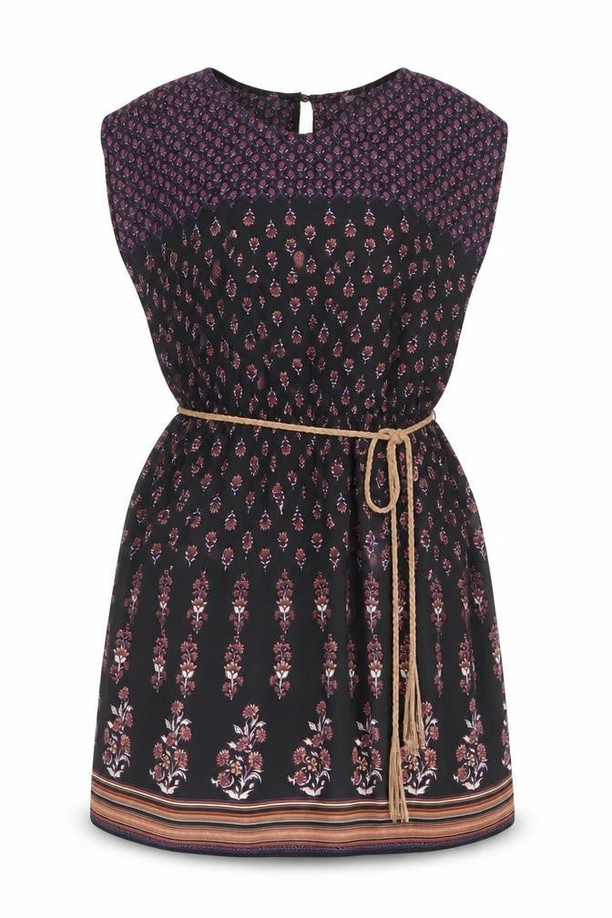 Forever 21 Women's Multicoloured Floral Strapless Dress M