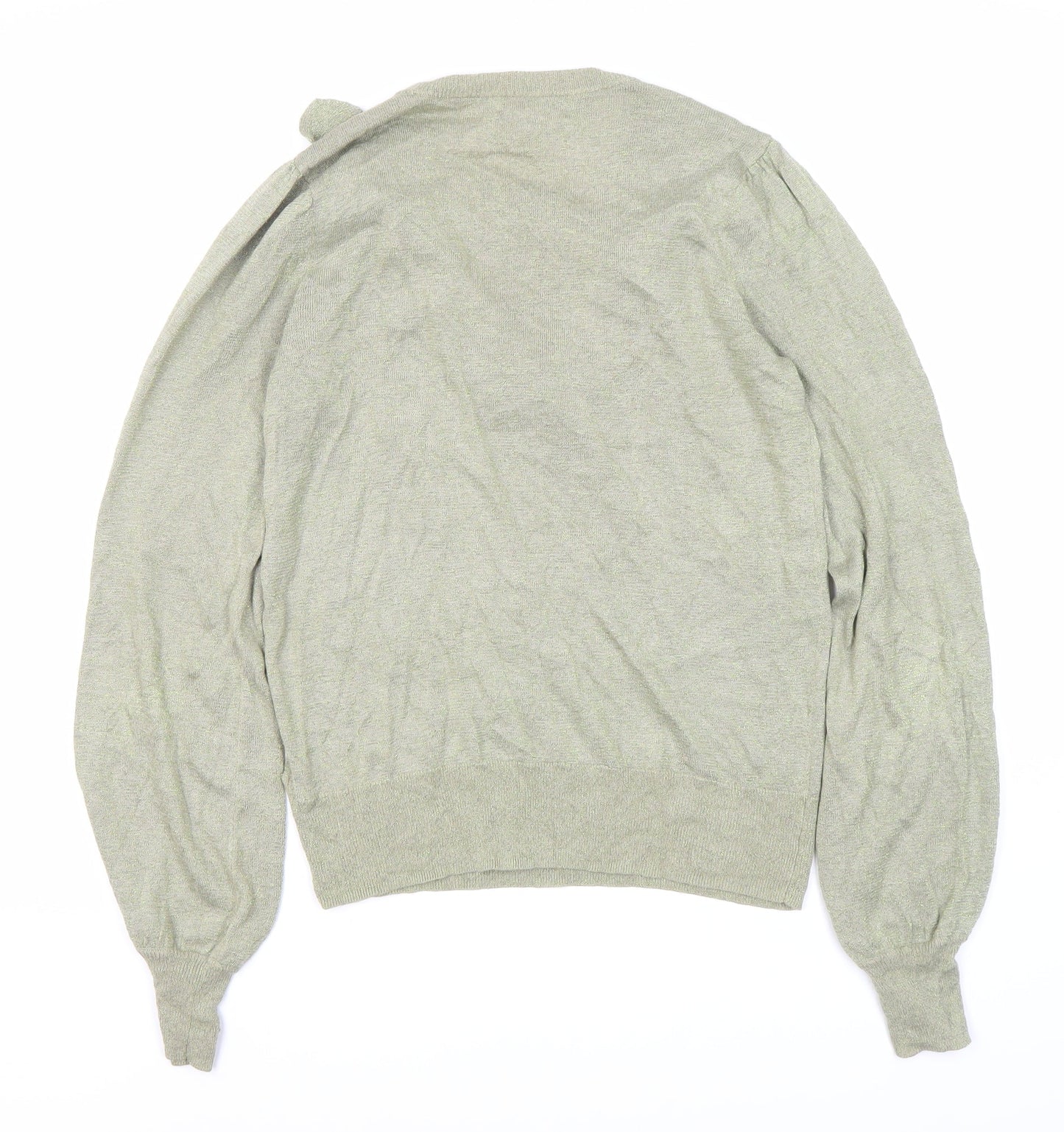 Next Women's Green Crew Neck Pullover Jumper Size 10