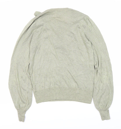 Next Women's Green Crew Neck Pullover Jumper Size 10